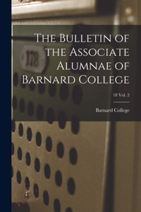 The Bulletin of the Associate Alumnae of Barnard College; 18 Vol. 2