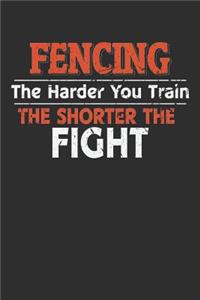 Fencing The Harder You Train the Shorter the Fight