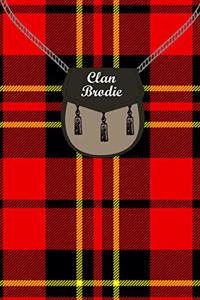 Clan Brodie Tartan Journal/Notebook