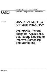 Usaid Farmer-To-Farmer Program