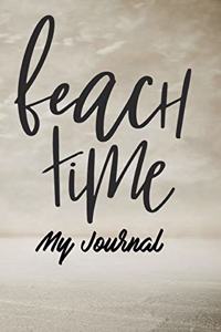 Beach Time My Journal
