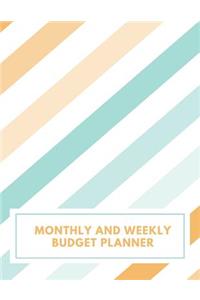 Monthly and Weekly Budget Planner
