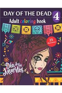 Day of the Dead 4 - Adult coloring book