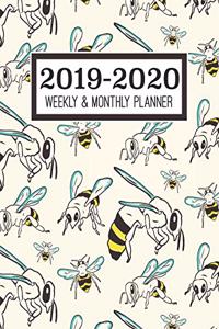 2019-2020 Weekly & Monthly Planner