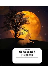 Unicorn Composition Notebook
