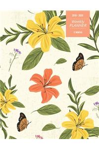 2019 - 2020 - Weekly Planner - 17 Months