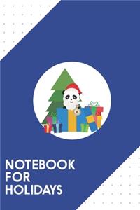 Notebook for Holidays