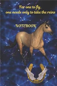 For One to Fly, One Needs Only to Take the Reins. Notebook