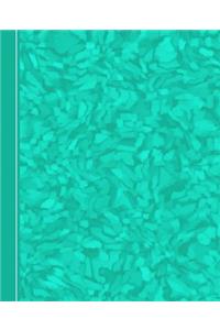 Modern Teal Abstract Design