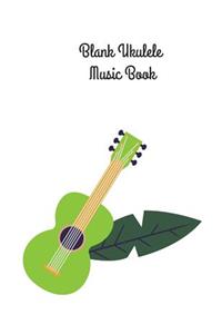 Blank Ukulele Music Book