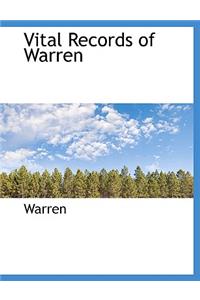 Vital Records of Warren