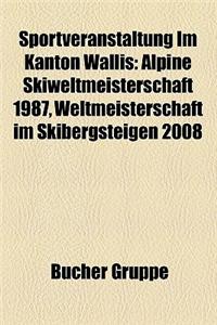 Sportveranstaltung Im Kanton Wallis