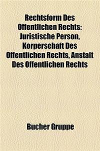Rechtsform Des Ffentlichen Rechts