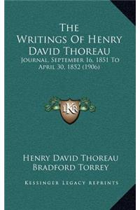 The Writings of Henry David Thoreau