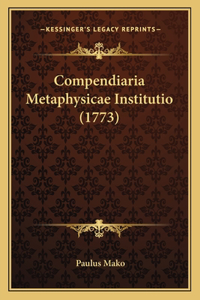 Compendiaria Metaphysicae Institutio (1773)