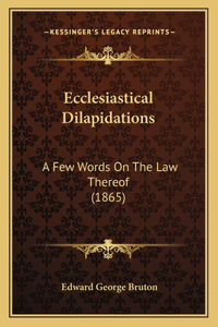 Ecclesiastical Dilapidations