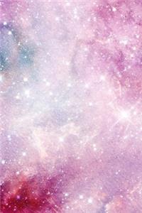 Painted Galaxy Composition Notebook - Small Ruled Notebook - 6x9 Lined Notebook (Softcover Journal / Notebook / Diary)