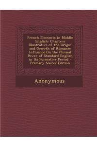 French Elements in Middle English