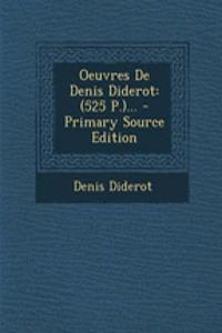 Oeuvres de Denis Diderot
