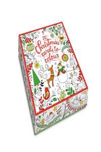 20 Christmas Cards to Colour