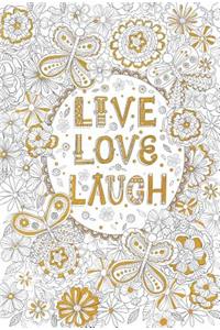 Color Poster Live Love Laugh