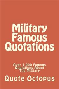 Military Famous Quotations