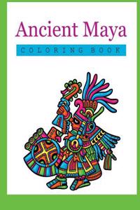 Ancient Maya Coloring Book