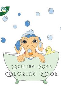 Dazzling Dogs Coloring Book