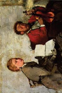 ''Violinist and Young Woman'' by Edgar Degas