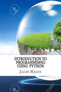 Introduction To Programmimng Using Python