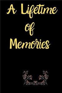 A Lifetime of Memories workbook