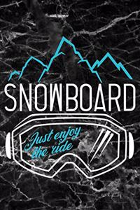 Snowboarding Notizbuch
