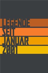 Legende seit Januar 2001