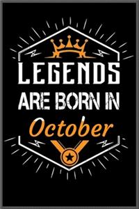 legends are born in october