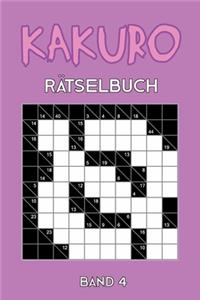 Kakuro Rätselbuch Band 4