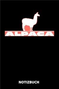 Alpaca Notizbuch