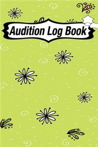 Audition Log Book