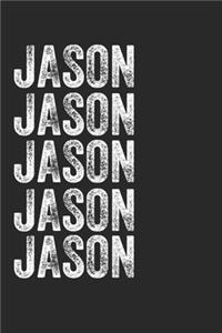 Name JASON Journal Customized Gift For JASON A beautiful personalized