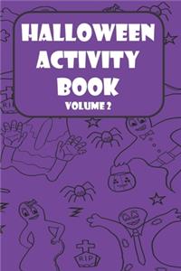 Halloween Activity Book Volume 2
