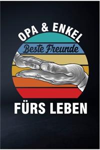Opa und Enkel beste Freunde fürs Leben