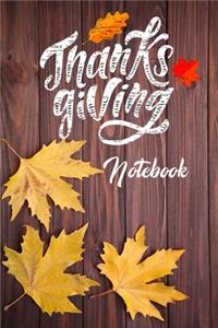 Thanksgiving Notebook