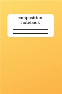 Composition Notebook