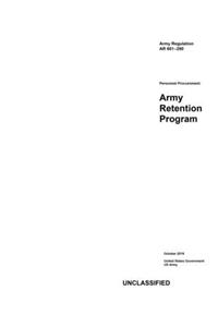 Army Regulation AR 601-280 Personnel Procurement