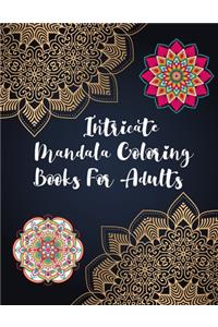 Intricate Mandala Coloring Books For Adults