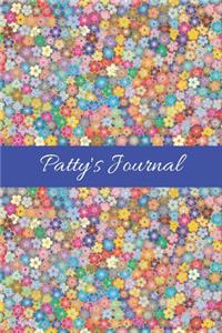 Patty's Journal: Cute Personalized Name College-Ruled Notebook for Girls & Women - Blank Lined Gift Journal/Diary for Writing & Note Taking