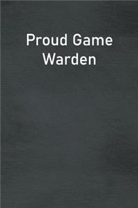 Proud Game Warden