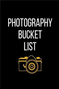 Photography Bucket List