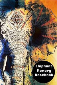 Elephant Memory Notebook