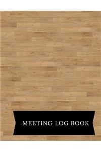 Meeting Log Book