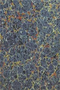 2019 Weekly Planner Ancient Abstract Design Marbleized 134 Pages